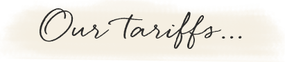 tarriffs