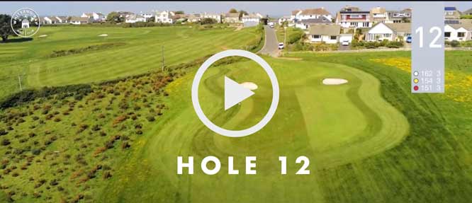 hole 12 Whitsand Bay golf club