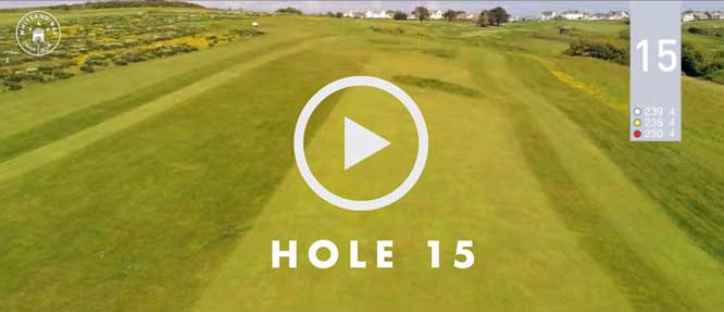 hole 15 Whitsand Bay golf club