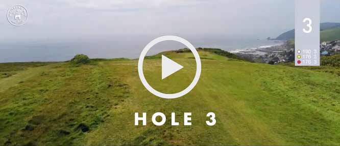 hole 3 Whitsand Bay golf club