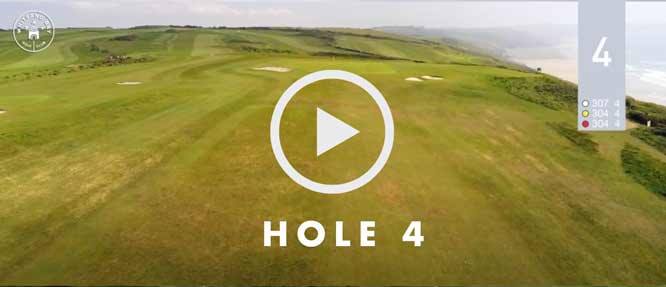 hole 4 Whitsand Bay golf club