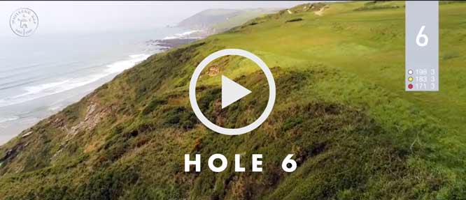 hole 6 Whitsand Bay golf club